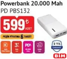 POLOSMART POWERBANK 20.000 MAH PD PBS132 POLOSMART POWERBANK 20.000 MAH PD PBS132